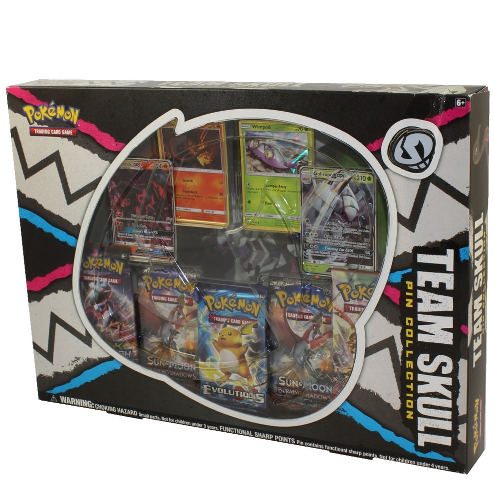 Team Skull Pin Collection Box Rip&Ship