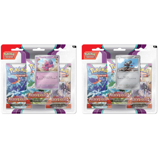 Paldea Evolved 3-Pack Blister Pack